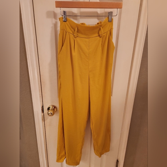ECOWISH Womens Palazzo Wide Leg Pant with Pockets - Picture 5 of 7